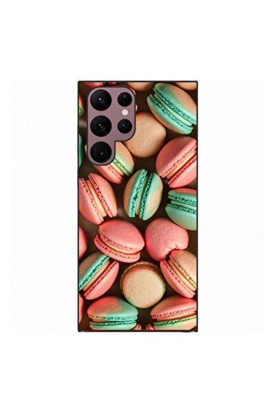 OEM Калъф, съвместим със Samsung Galaxy S22 Ultra, силиконов гел TPU, с шарка...