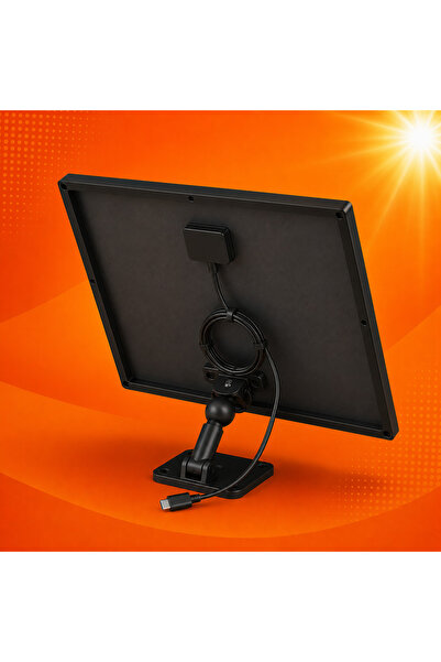AVENİR Solar Panel Kameralarla Uyumlu - IP65 - TYPE-C Bağlantısı
