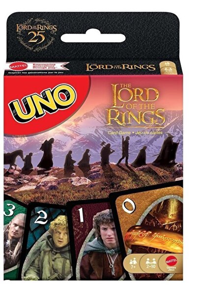 mattel UNO Άρχοντας των Δαχτυλιδιών Επιτραπέζιο Παιχνίδι (JMF13)
