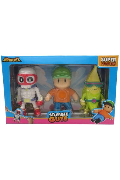 JUST TOYS Μόνστερφλεξ Στάμπλ Γκάις Πακέτο 3 τεμαχίων Σούπερ Ελαστικά (0550)