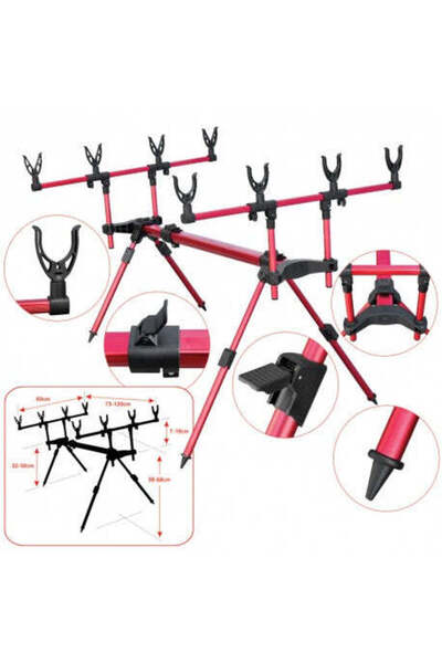 Baracuda Rod Pod RX5-4