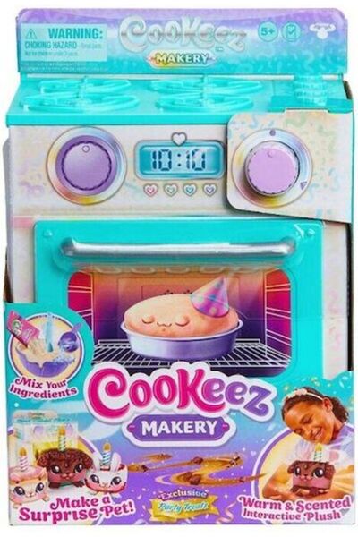 GIOCHI PREZIOSI Cookeez Makery Μαγικός Φούρνος με Έκπληξη Ζωάκι για Ώρα Πάρτι...