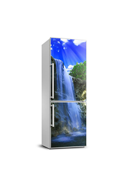 Decormat Autocolant pe frigider peisaje cascada 60 x 180 cm