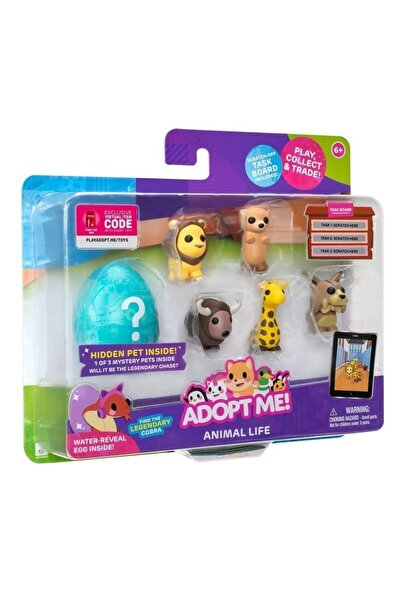 OEM Φιγούρα Adopt Me 6 τεμάχια Ζωάκια (JWA00017-W02-2)