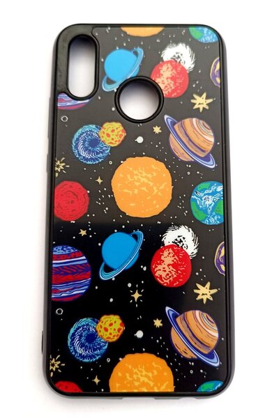 Karışık Huawei p20 lite compatible illustrated silicone case