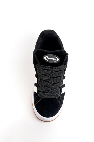 Freemax Dikişli Taban iç Tabanlık Garantili Sneaker Spor Ayakkabı Cmp88 Siyah Beyaz
