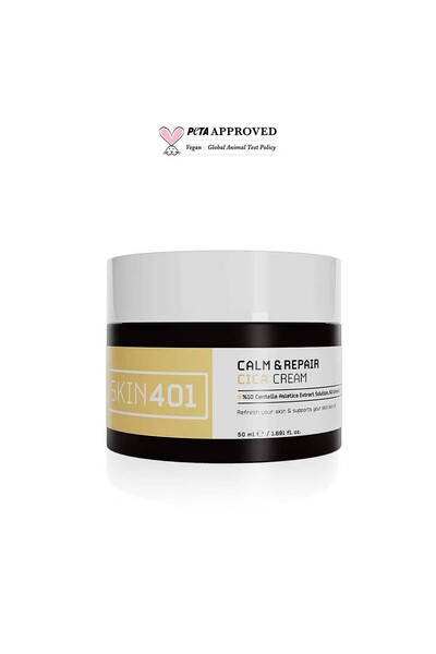 Skin 401 Yatıştırıcı ve Onarıcı Cica Krem 50 ml – Centella Asiatica Bariyer O...