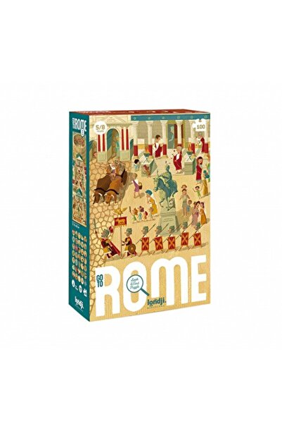Londji DU-TE LA ROMA Puzzle pentru copii