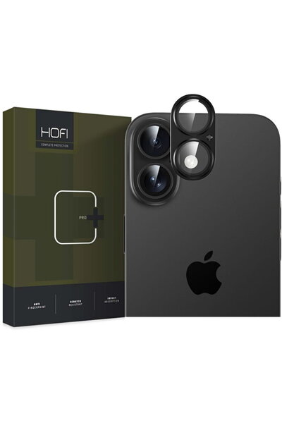HOFI FullCam Rear Camera Screen Protector for Apple iPhone 16 Plus / 16, Temp...