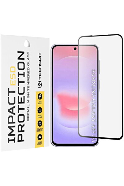 Techsuit Folie pentru Samsung Galaxy A37 5G - ESD Glass - Negru