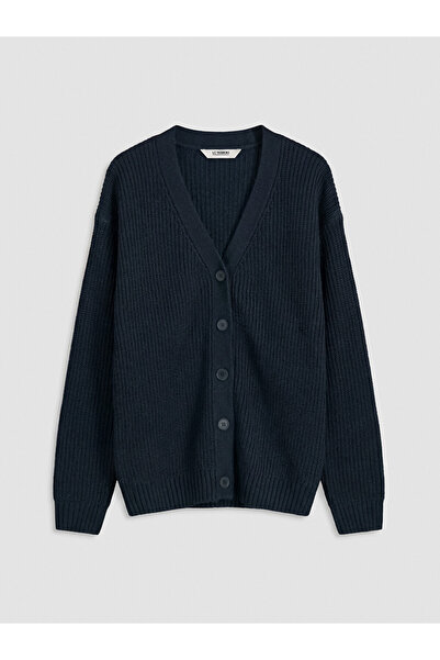 LC Waikiki Cardigan tricotat pentru fete cu decolteu în V