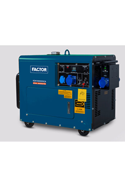 Factor KDK10000SCA OTOMATİK DIZEL JENERATOR 9.4kVA