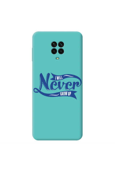 Other Xiaomi Redmi Note 9 Pro I Will Never Grow Up Turquoise Colored Silicone...