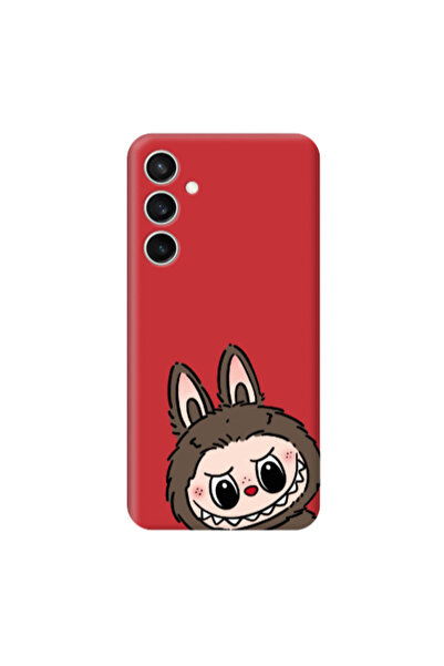 Other Samsung S24 Plus Labubu7 Red Colored Silicone TPU Θήκη