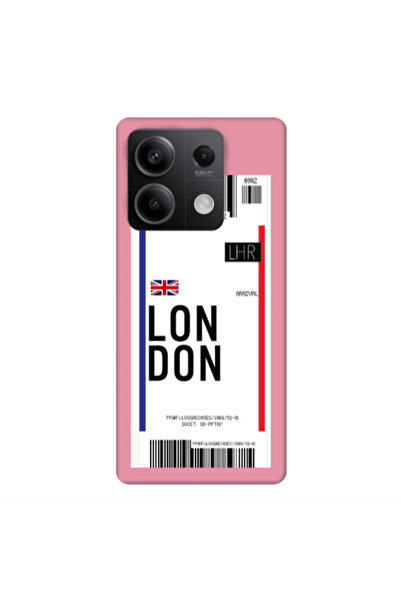 Other Xiaomi Redmi Note 13Pro 5G London Arrival Pink Colored Silicone TPU Θήκη