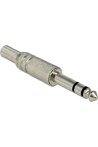 goobay Βύσμα 6.3mm Jack μονοφωνικό αρσενικό 10 τεμάχια Ασημί (11037)