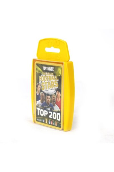 Top Trumps نجوم كرة القدم العالمية 200 ريد