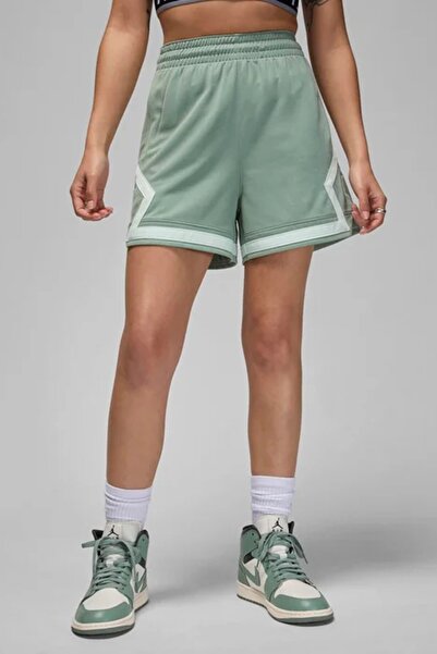 Nike Jordan Diamond Womens Short Elmas Kesim Kadın Şort Fıstık Yeşili