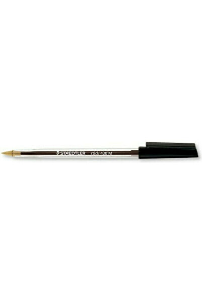 Staedtler Στυλό διαρκείας 1mm Μαύρο με μαύρο μελάνι Κωδικός: 430M-9