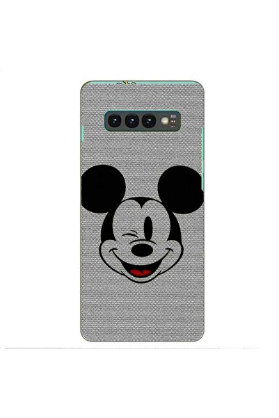 OEM Калъф, съвместим със Samsung Galaxy S10 Plus, силиконов гел TPU с десен н...