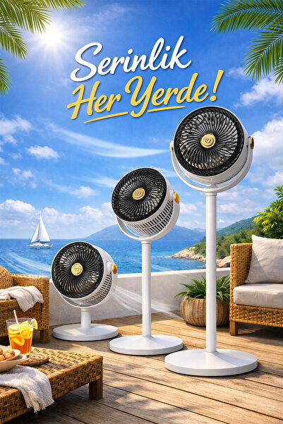 TECHNOMEN Vantilatör En İyi Serinletici Soğutucu Klima Dikey Fan – Güçlü Doğa...