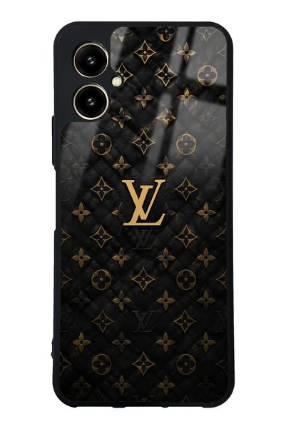 Spoyi Omix X5 Black Gold Lv Design Glossy Phone Case