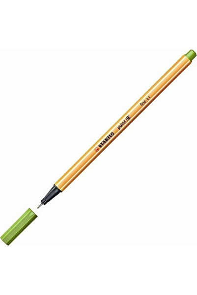 Stabilo Μαρκαδόρος Point 88 με λεπτή μύτη 0.4mm, Πράσινο Μήλο 88/33