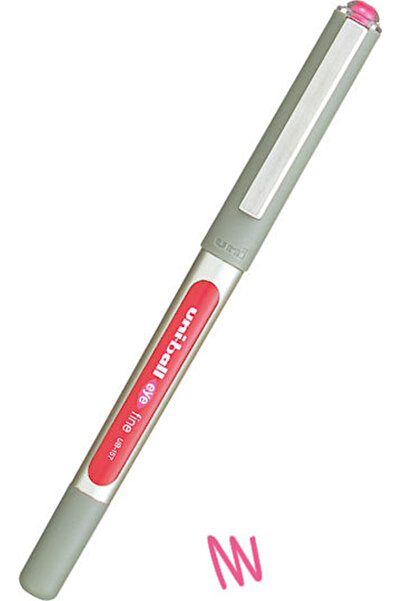 UNİ-BALL Eye Fine UB-157 Στυλό Rollerball 0.7mm Ροζ με Ροζ Μελάνι