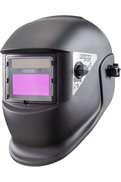 Raider Κράνος συγκόλλησης με οπτικό πεδίο 92x42mm Μαύρο Κωδικός: 138346