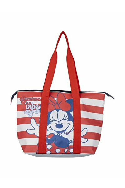 Minnie Mouse Παιδική Τσάντα Παραλίας Λευκή 47εκ.x33εκ.x15εκ.