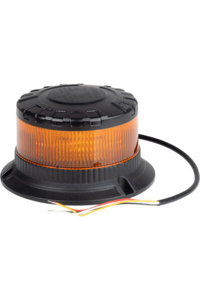 AMIO Φάρος Αυτοκινήτου LED 12 / 24V 11εκ. με Πορτοκαλί Φωτισμό Κωδικός: 04106