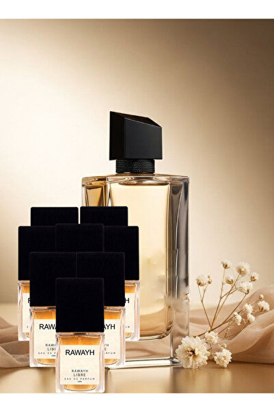 RAWAYH 8 قطع من عطر ليبر 50 مل