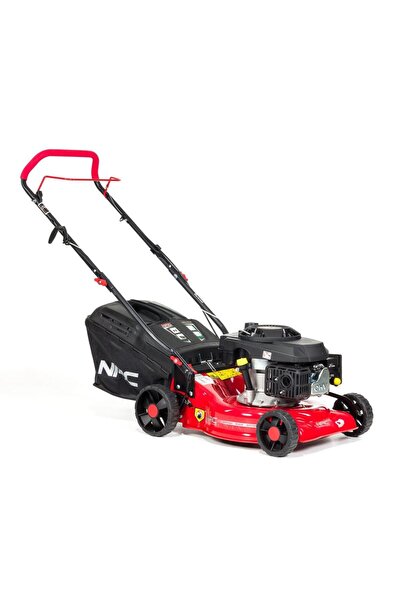 NAC LP42-146-NG Petrol Lawn Mower, 42 cm, 2600 W, Black/Red