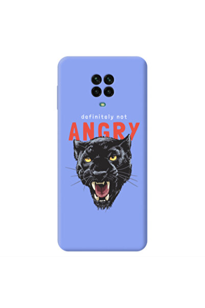 Other Xiaomi Redmi Note 9 Pro Pointed teeth Light Purple Colored Silicone TPU...