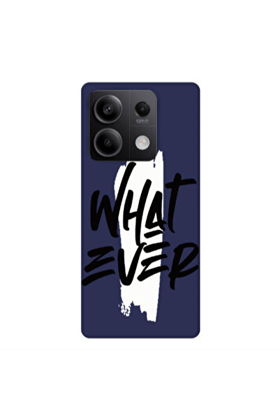 Other Xiaomi Redmi Note 13 5G What Ever Dark blue Colored Silicone TPU Θήκη