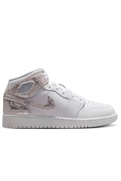 Nike Air Jordan 1 Mid SE Glitter Pack Kadın Sneaker Ayakkabı