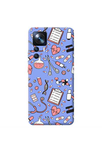 Other Xiaomi Mi 12T Laboratory Light Purple Colored Silicone TPU Θήκη