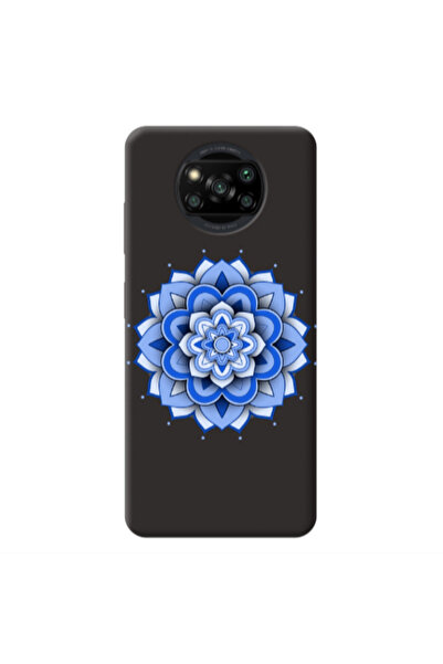 Other Xiaomi Poco X3 /X3 Pro Manadala D9 Black Colored Silicone TPU Θήκη