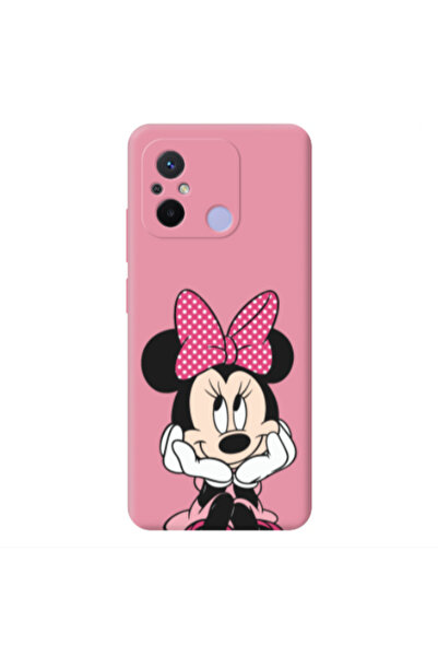Other Xiaomi Redmi 12C Minnie 2 Pink Colored Silicone TPU Θήκη