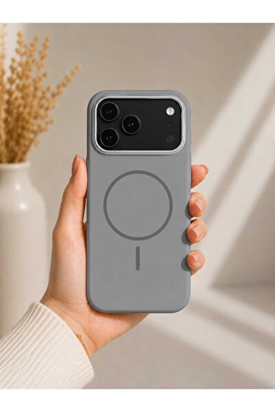 Case I PHONE 17 PRO MAX Gri Kılıf