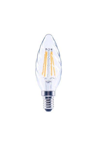 OEM Bec LED variabil Flair E14 2,2W 250 lumeni, glob clar lumânare rotită, lu...
