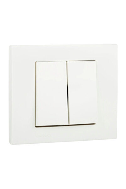 OEM Ovivo Nivo double switch, white