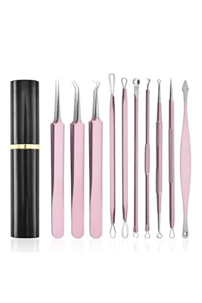 OEM Set de 10 pensete pentru puncte negre, negre