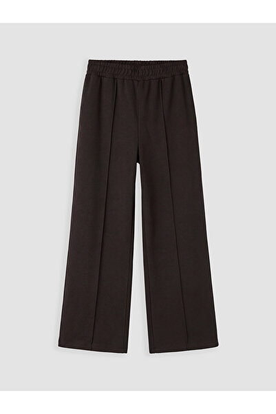 LC Waikiki Ozmarka New Season Wide Leg Girls' Soft Touch Sweatpants