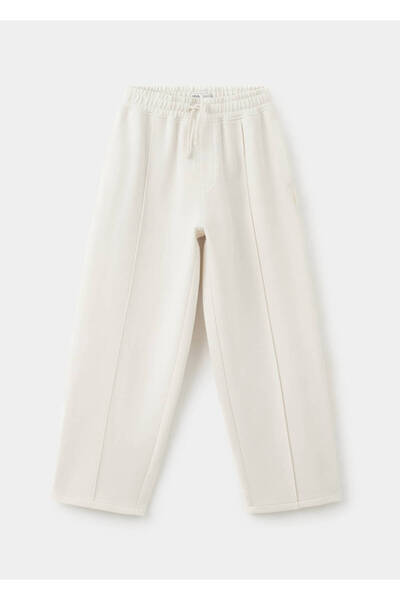 MANGO Kids Bağcıklı jogger pantolon