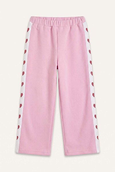 DeFacto Wide Leg Lilac Color Sweatpants Baby Girl I0219A526Au