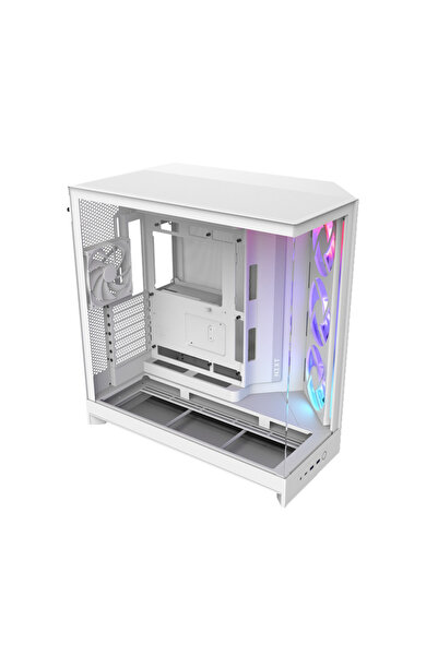 OEMS صندوق أبيض NZXT H9 Flow RGB (2025) – Dual Chamber – 420mm Radiator
