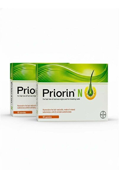Priorin N Capsules (90 Capsules) - For Stronger Hair & Nails Pack Of 2