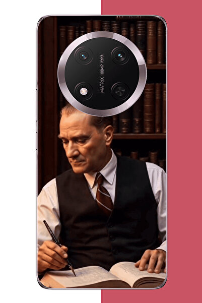 UV Printed Silicone Case in Honor Magic 7 Lite Compatible ataturk maqam