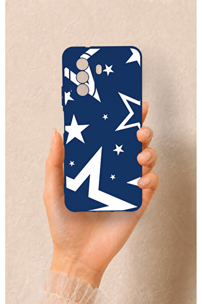 Vip Case Huawei Nova Y70 Uyumlu Mega Star Desenli Silikon Kılıf
